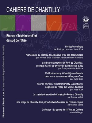 cover image of Les Cahiers de Chantilly n°13